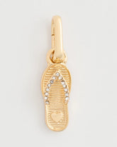 Flip Flop Charm Gold - Chico's