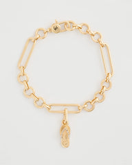 Flip Flop Charm Gold - Chico's