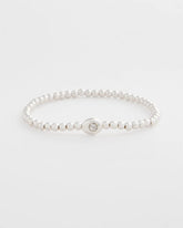 Mini Bead Stretch Hero Bracelet Silver - Chico's