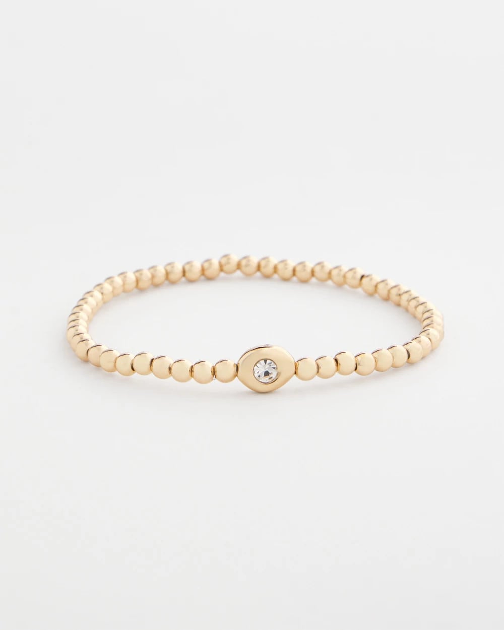 Mini Bead Stretch Hero Bracelet Gold - Chico's