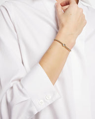Mini Bead Stretch Hero Bracelet Gold - Chico's