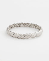 Thin Twist Stretch Bracelet Silver - Chico's