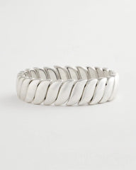 Matte Twist Stretch Bracelet Silver - Chico's