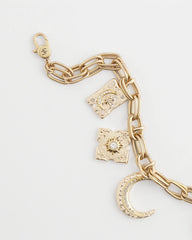 Gold Celestial Charm Necklace Gold - Chico's