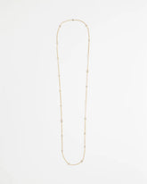 Fine Crystal Long Chain Necklace Gold - Chico's