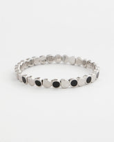 Black Mini Circle Stretch Bracelet Black - Chico's