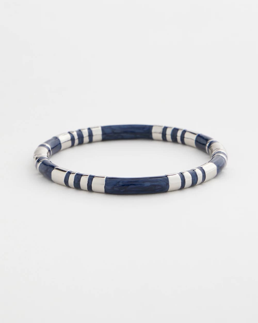Blue Enamel Hinge Bangle Blue - Chico's