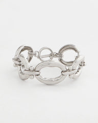 Open Link Toggle Bracelet Silver - Chico's