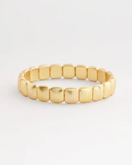 Golden Matte Square Stretch Bracelet Gold - Chico's