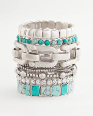 Silvertone Link Chain Bracelet Silver - Chico's