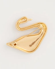 Sparkling Swan Brooch Gold - Chico's