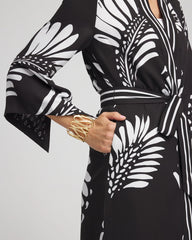Tie-Front Long Kimono Black - Chico's