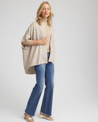 Embellished Cocoon Ruana Neutral - Chico's
