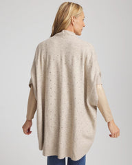 Embellished Cocoon Ruana Neutral - Chico's