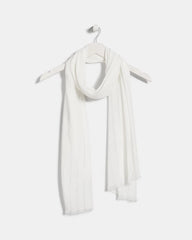 Lurex Oblong Scarf White - Chico's