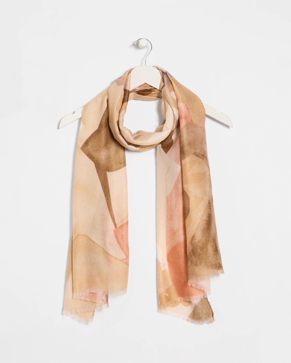 Neutral Floral Oblong Scarf Neutral - Chico's