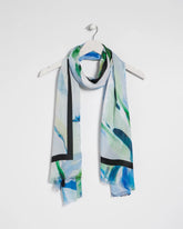 Blooming Brush Oblong Scarf Amparo Blue - Chico's