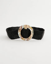 Chico's x Romi Oz Stretch Belt Black - Chico's