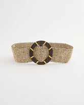 Chico's x Romi Galaxy Stretch Belt Beige - Chico's