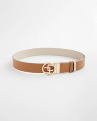CC Reversible Double Keeper Belt Neutral - Chico's