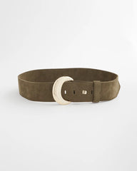Green Faux Suede Sash Belt Green - Chico's