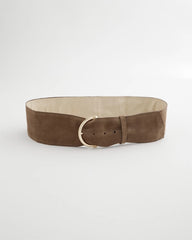 Suede Pull Through Sash Belt Topaz Smoke - Chico's