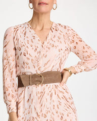 Suede Pull Through Sash Belt Topaz Smoke - Chico's