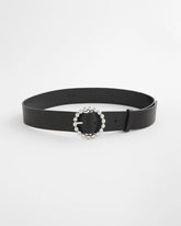 Silver Dot Trouser Belt Black/Silver - Chico's