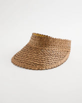 Chico's x Romi Santorini Visor Hat Brown - Chico's