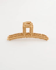 Raffia Hair Clip Metallic - Chico's
