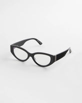 Cat Eye Metal Readers Black - Chico's