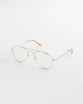 Metal Aviator Readers Gold - Chico's