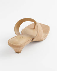 Julia Suede Kitten Heel Light Tan - Chico's