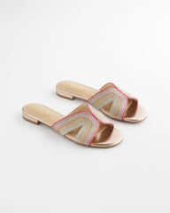 Palma Slide Sandals Metallic Multi - Chico's