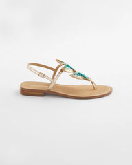 Butterfly T-Strap Sandal Metallic Multi - Chico's