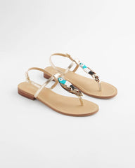 Beach Parrot T-Strap Sandals Multi - Chico's