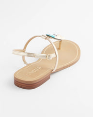 Beach Parrot T-Strap Sandals Multi - Chico's