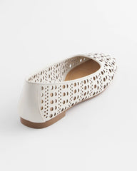 Cutout Ballet Flats Alabaster - Chico's