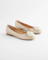Olympia Pearl Ballet Flats Gold - Chico's
