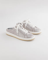 Metallic Snap Slip-On Sneakers Metallic Silver - Chico's