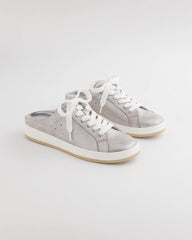Metallic Snap Slip-On Sneakers Metallic Silver - Chico's