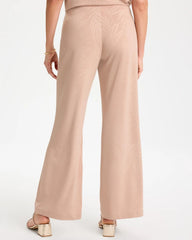 Travelers™ Palm Embossed Knit Pants Mocha Mousse - Chico's