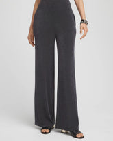 Petite Travelers™ Wide-Leg Pocket Pants Lavastone - Chico's