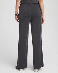 Petite Travelers™ Wide-Leg Pocket Pants Lavastone - Chico's