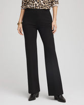 Juliet Wide Full Length Pant Black - Chico's