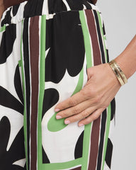 Printed Silky Soft Pants Ecru - Chico's