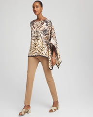 Juliet Slim Trim Detail Ankle Pants Caramel Apple - Chico's