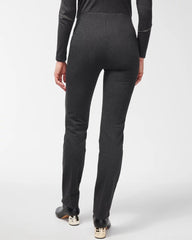 Juliet Trim Detail Ponte Pants Graphite Heather Gray - Chico's