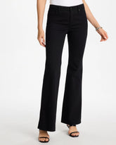 Petite Girlfriend Flared Leg Jeans Black - Chico's