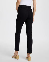So Slimming Petite Girlfriend Ankle Jeans Black - Chico's